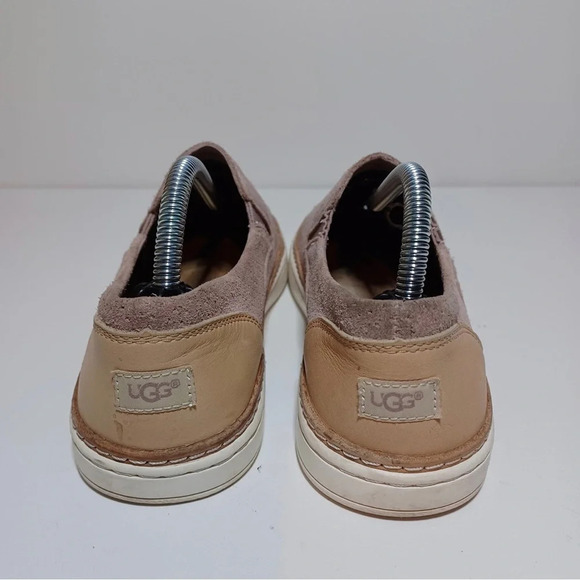 UGG ADLEY PERF WOMENS FASHION SNEAKERS S/N 1018375 SUEDE COLOR MOLE SIZE 6 US - Picture 5 of 9